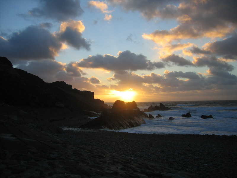 Sunset in Cornwall