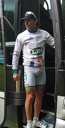 Danilo di Luca at the 2008 Tour of Britain