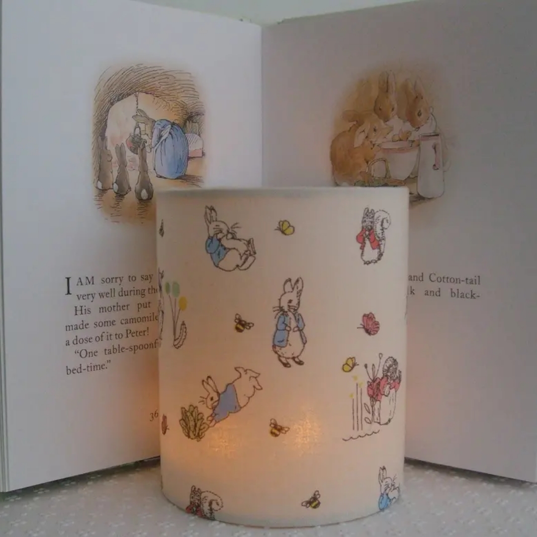 Peter Rabbit and Friends Nursery Night Light © EvieEccles | etsy.com 