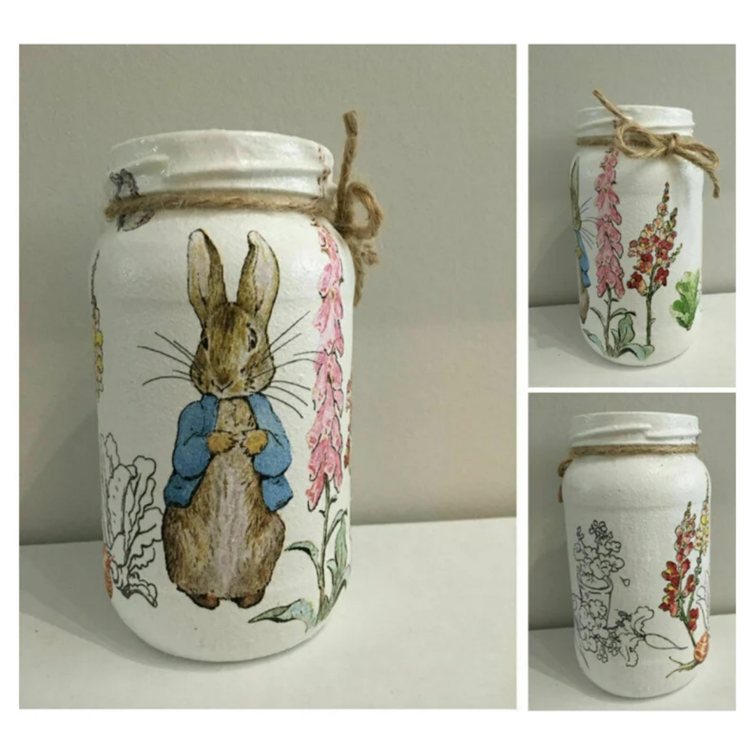 Peter Rabbit Pencil Jar © UniqueGiftwareByMe | etsy.com 