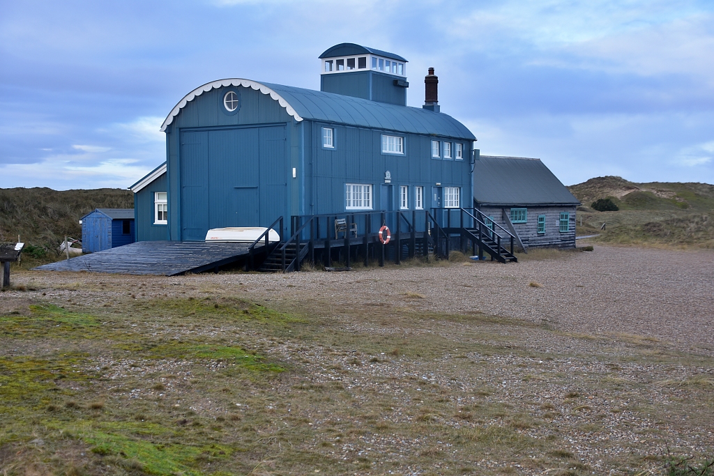 The Lifeboat House on Blakeney Point © essentially-england.com