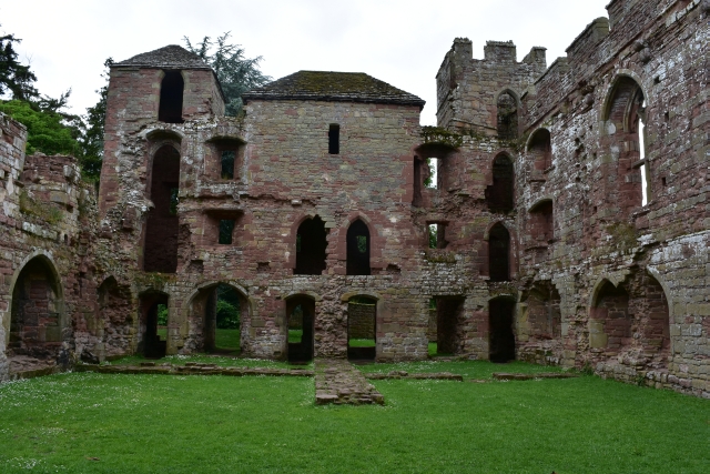 Remains of the interior of Acton Burnell Castle | &copy; essentially-england.com