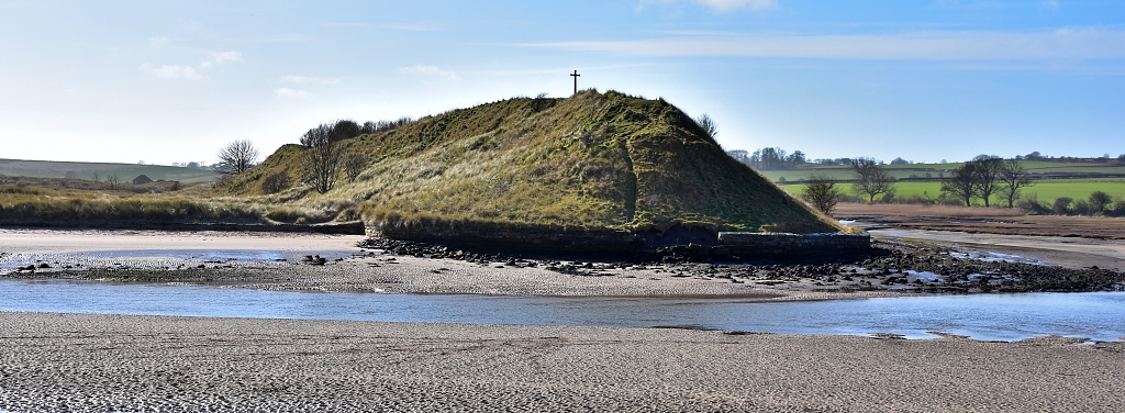 St. Cuthbert's Cross on Church Hill in Alnmouth