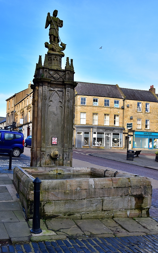 St. Michael's Pant on Market Street in Alnwick