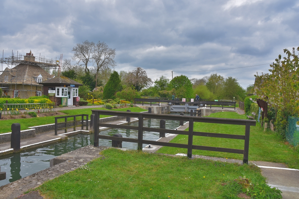 Rushey Lock on the River Thames