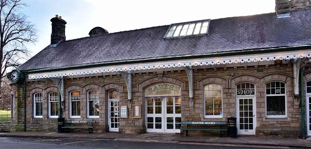 Barter Books in Alnwick Station