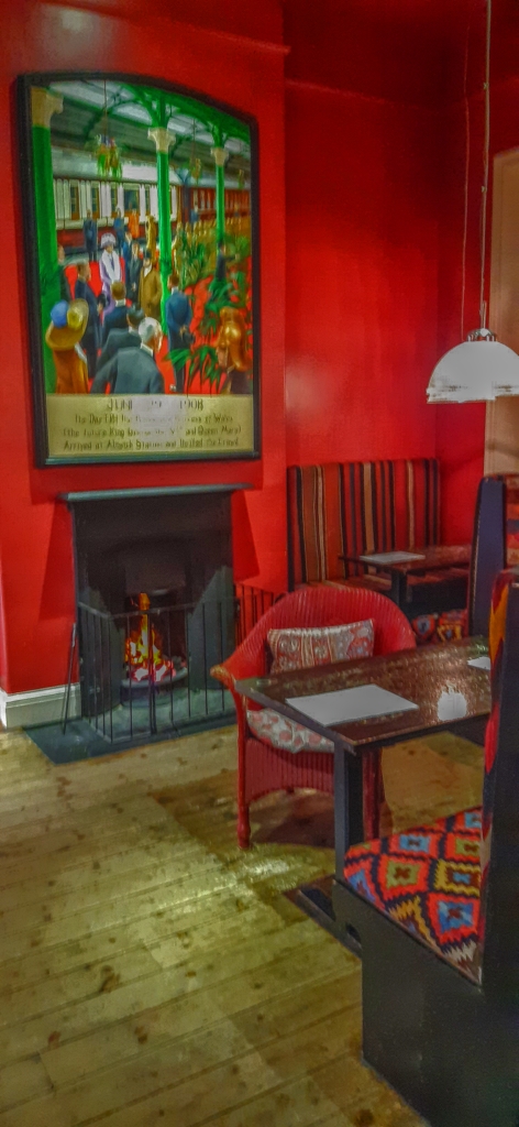 Cosy Fires at Alnwick Station © essentially-england.com