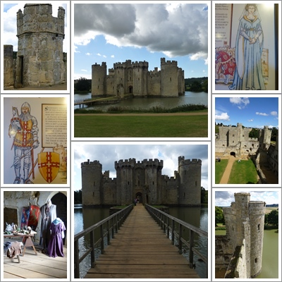 English castles: Bodiam Castle © essentially-england.com