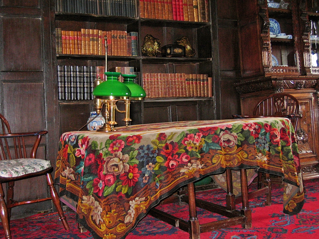 Inside Boscobel House