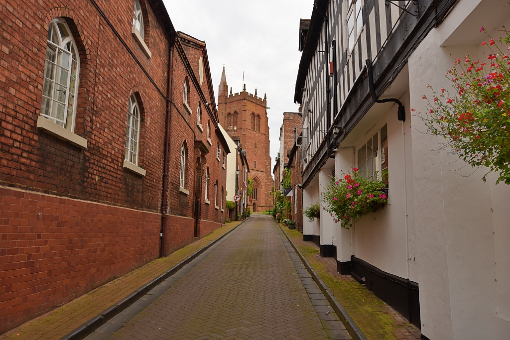 Church Street Almshouses and St. Leonard's Church