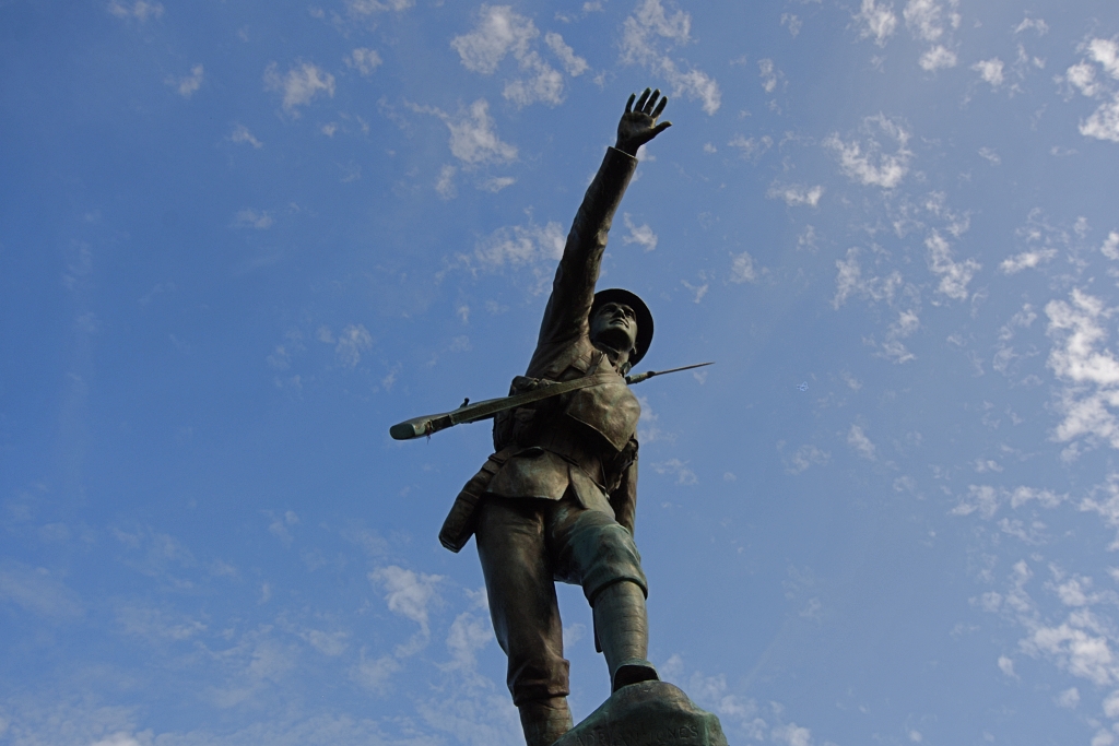 The War Memorial in Castle Gardens