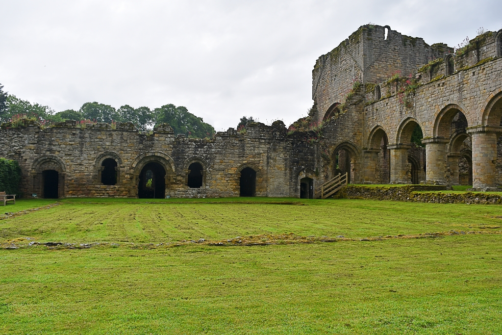 Looking Across the Cloister to the East Range © essentially-england.com