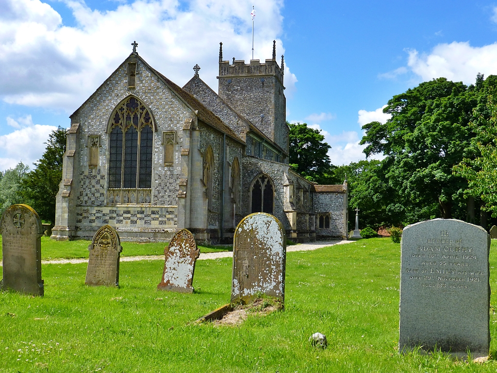 All Saints Church in Burnham Thorpe © essentially-england.com