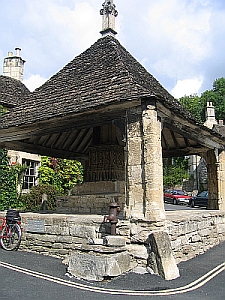 Castle Combe's Medieval Market Cross © essentially-england.com