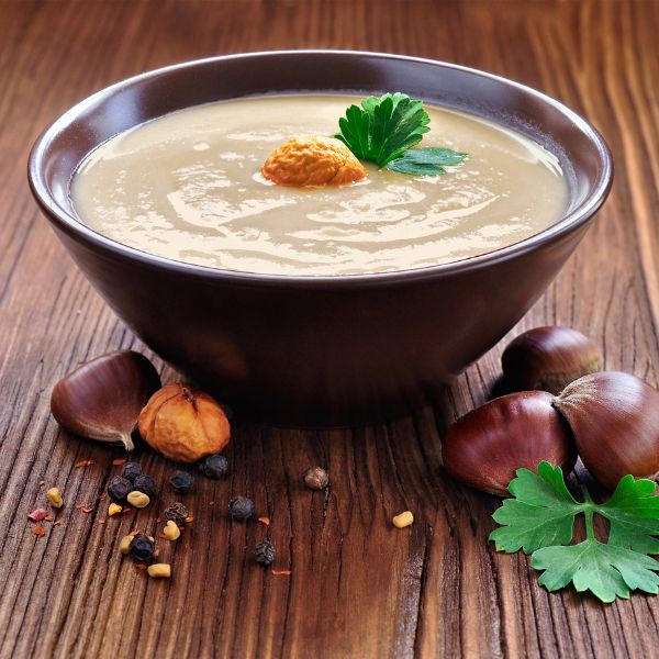 Traditional English Recipes for Christmas: Chestnut Soup | essentially-england.com
