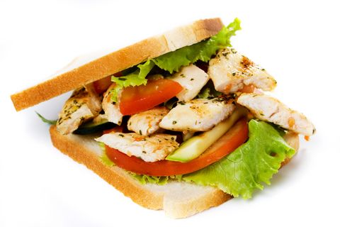 Chicken Sandwich © Igor Dutina | dreamstime.com