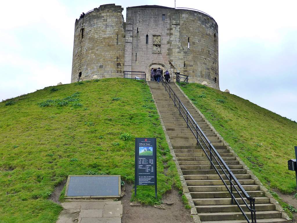 Clifford's Tower in York © essentially-england.com