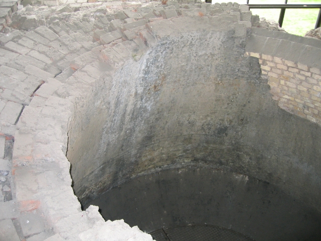 Top of the Blast Furnace at the Coalbrookdale Museum of Iron © essentially-england.com