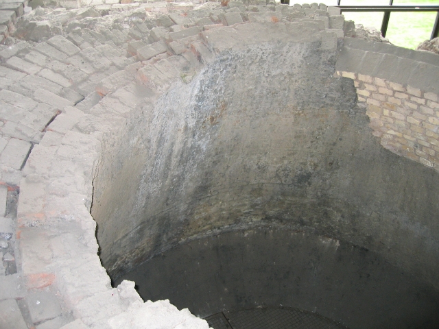 Top of the Blast Furnace at the Coalbrookdale Museum of Iron &copy; essentially-england.com