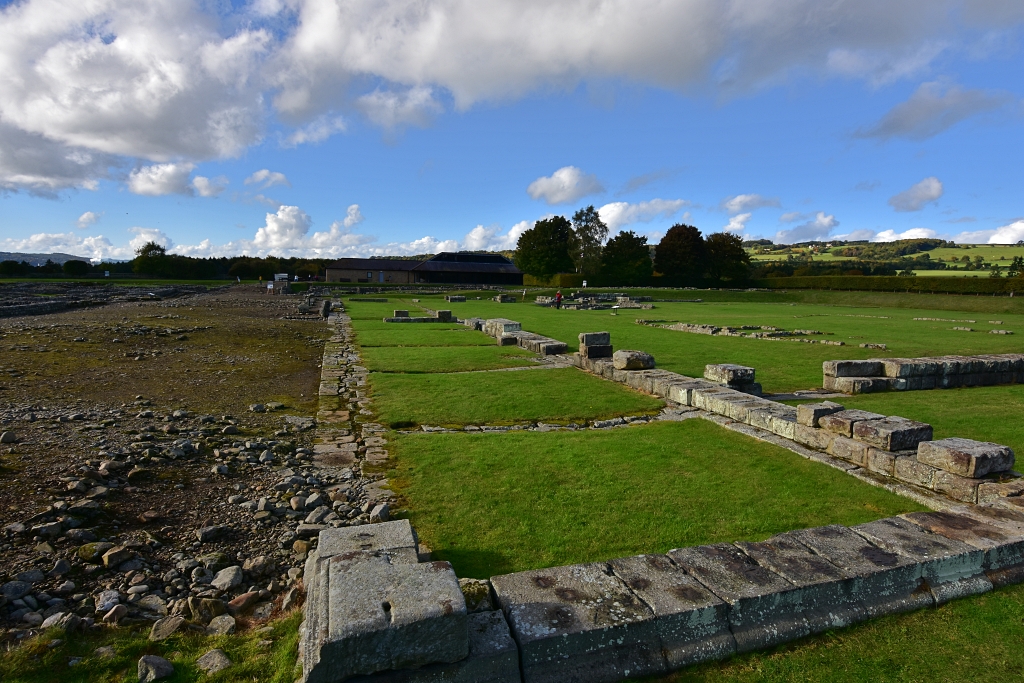 Corbridge Roman Town Courtyard Building © essentially-england.com