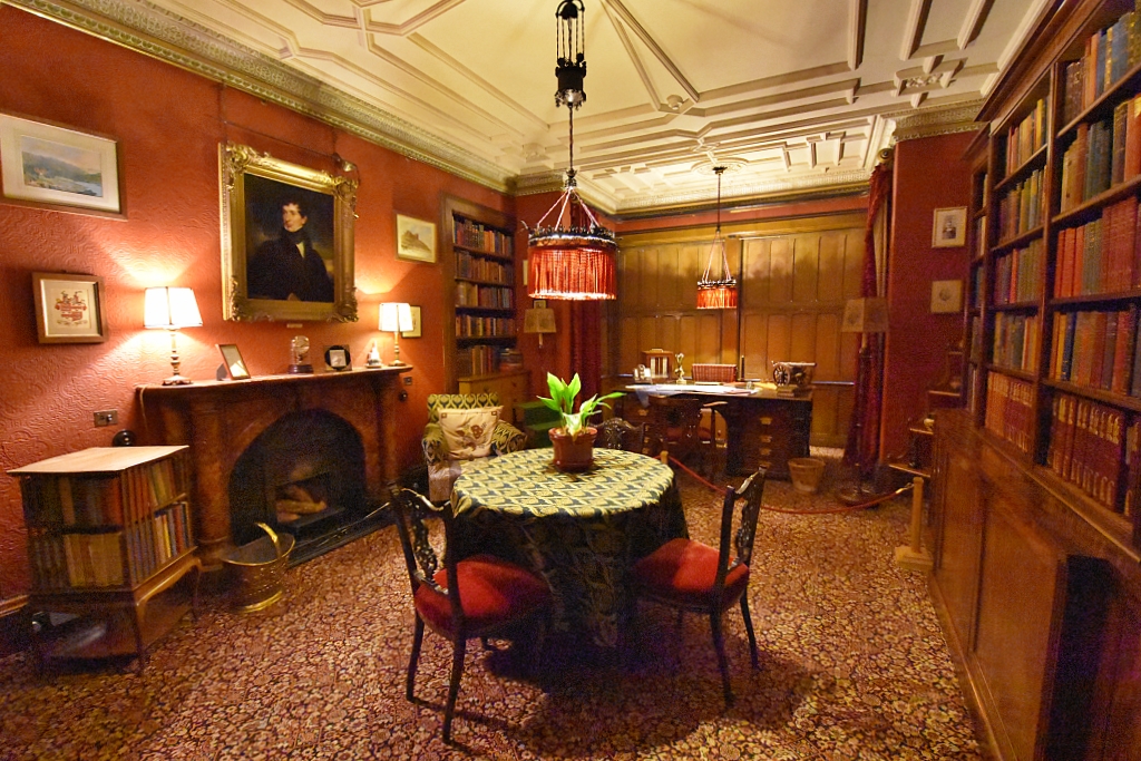 The Study at Cragside