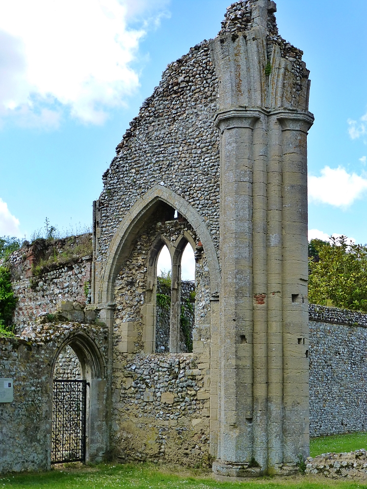 Quality Stonework at Creake Abbey Ruins © essentially-england.com