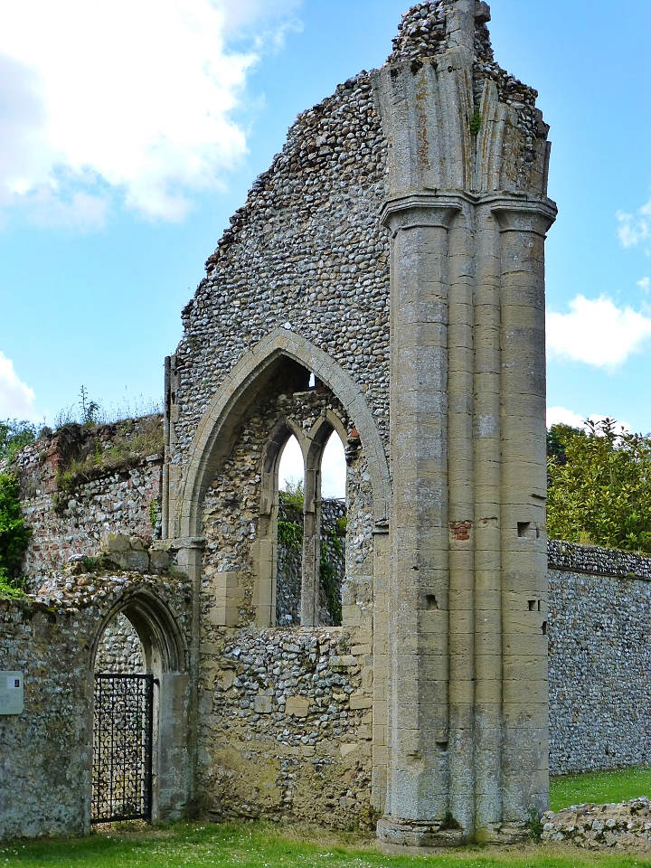 Quality Stonework at Creake Abbey Ruins