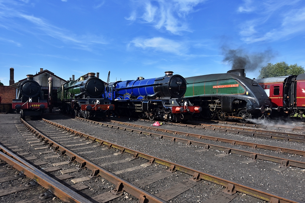 Steam Train Display at Didcot Railway Centre © essentially-england.com