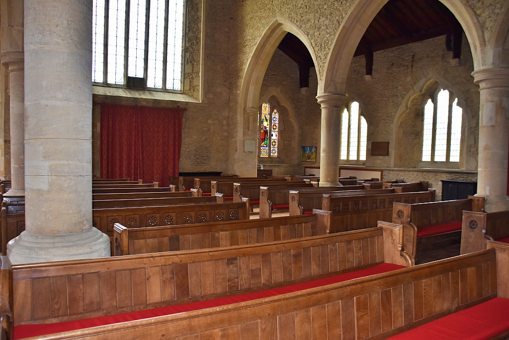 View Towards the Main Door (behind the curtains)