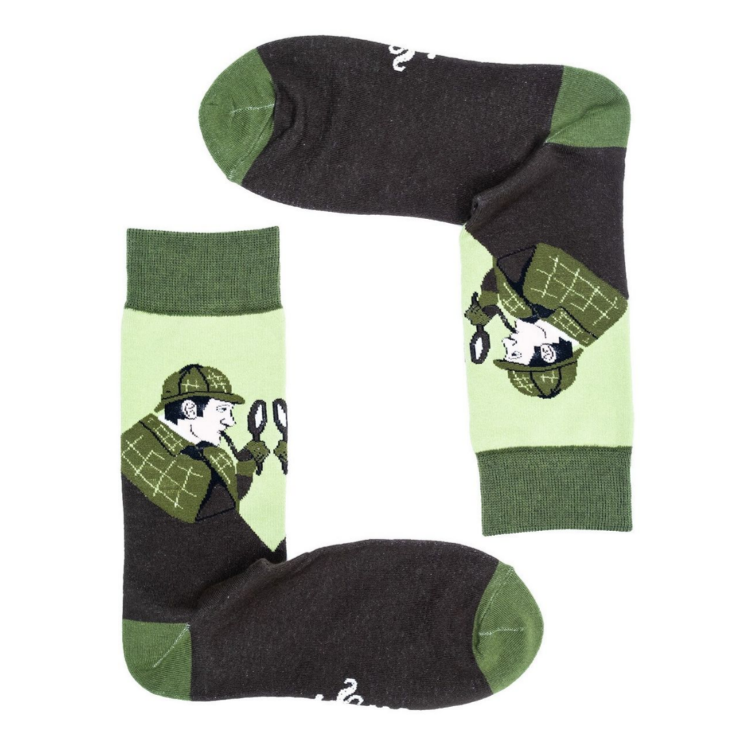 Sherlock Holmes Gifts: Sherlock socks | etsy.com
