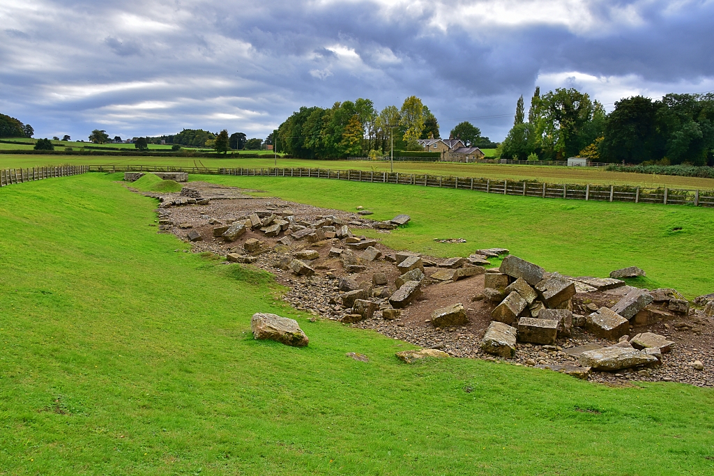 The Remains of Piercebridge Roman Bridge