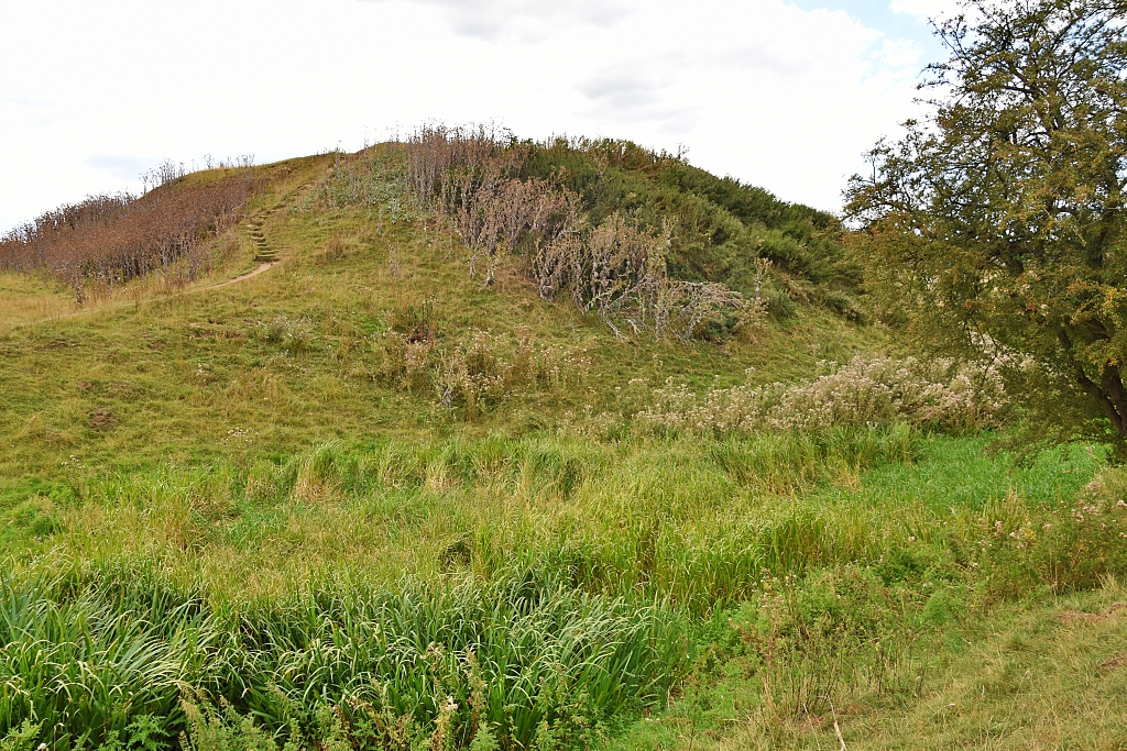 The Motte and Moat at Fotheringhay Castle