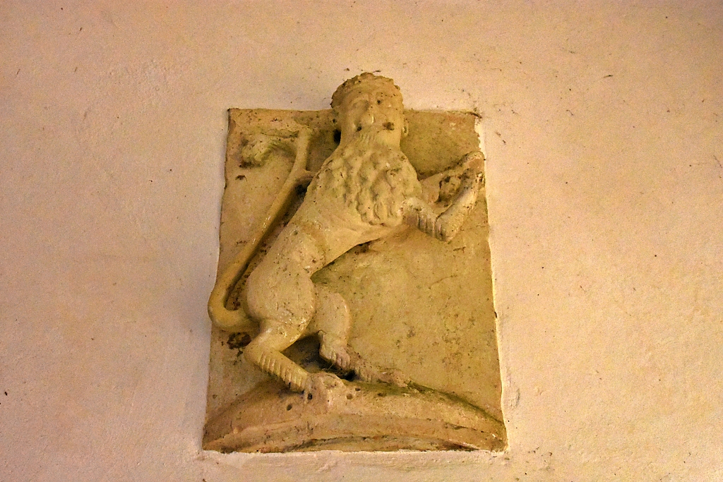 The Fotheringhay Church Lion © essentially-england.com