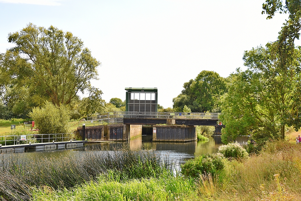 Elton Lock and Flood Defence © essentially-england.com