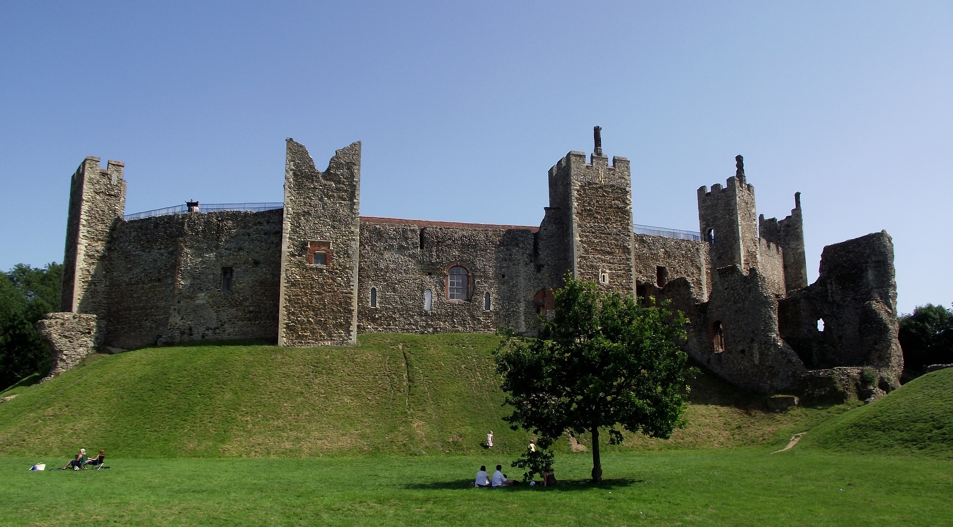 Framlingham Castle in Suffolk