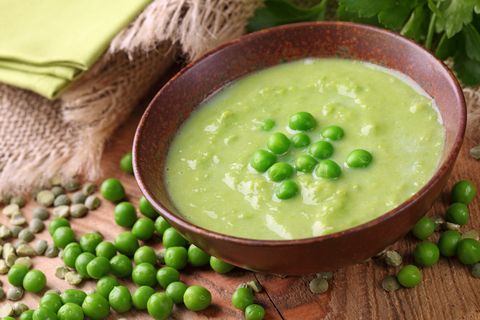 Pea Soup Recipes: green pea soup © Elena Schweitzer | dreamstime.com