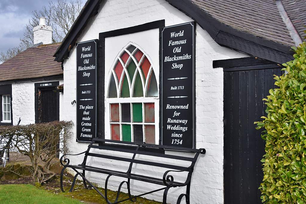 The Blacksmith's Shop at Gretna Green &copy; essentially-england.com