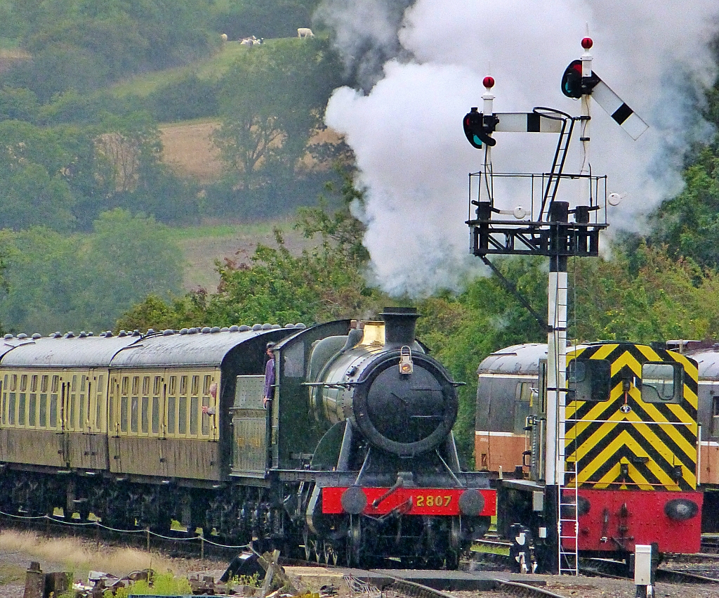 Travelling on the Gloucestershire Warwickshire Railway