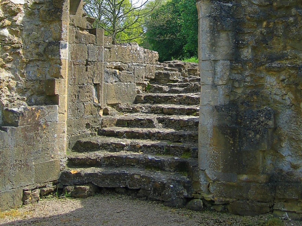 Day Stairs to the Monks Dormitary © essentially-england.com