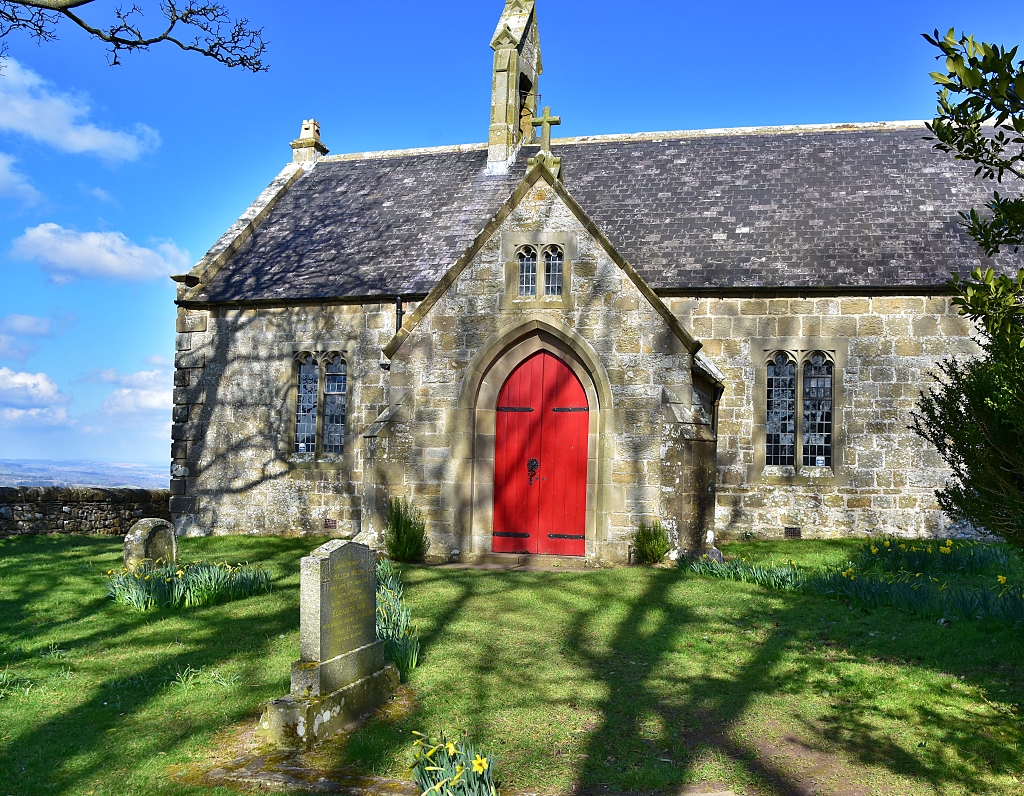 St. Oswald's Church in Springtime