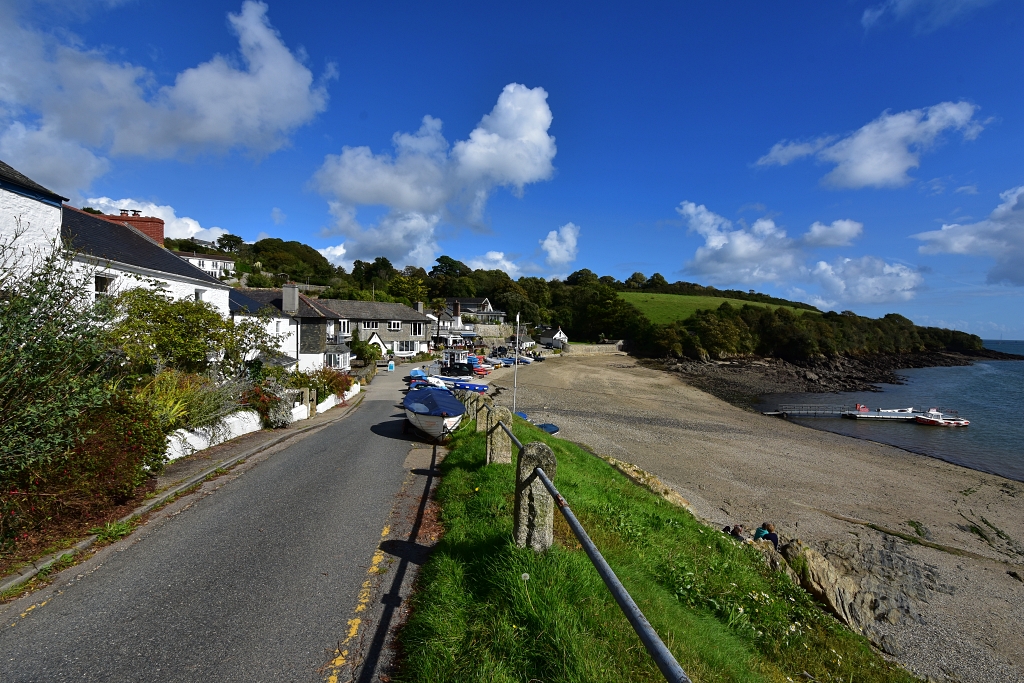 Helford Passage and the Ferry Pontoon © essentially-england.com