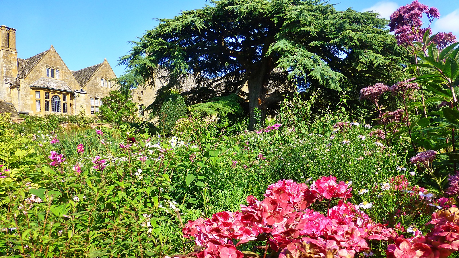 Hidcote Manor Gardens in the Summer