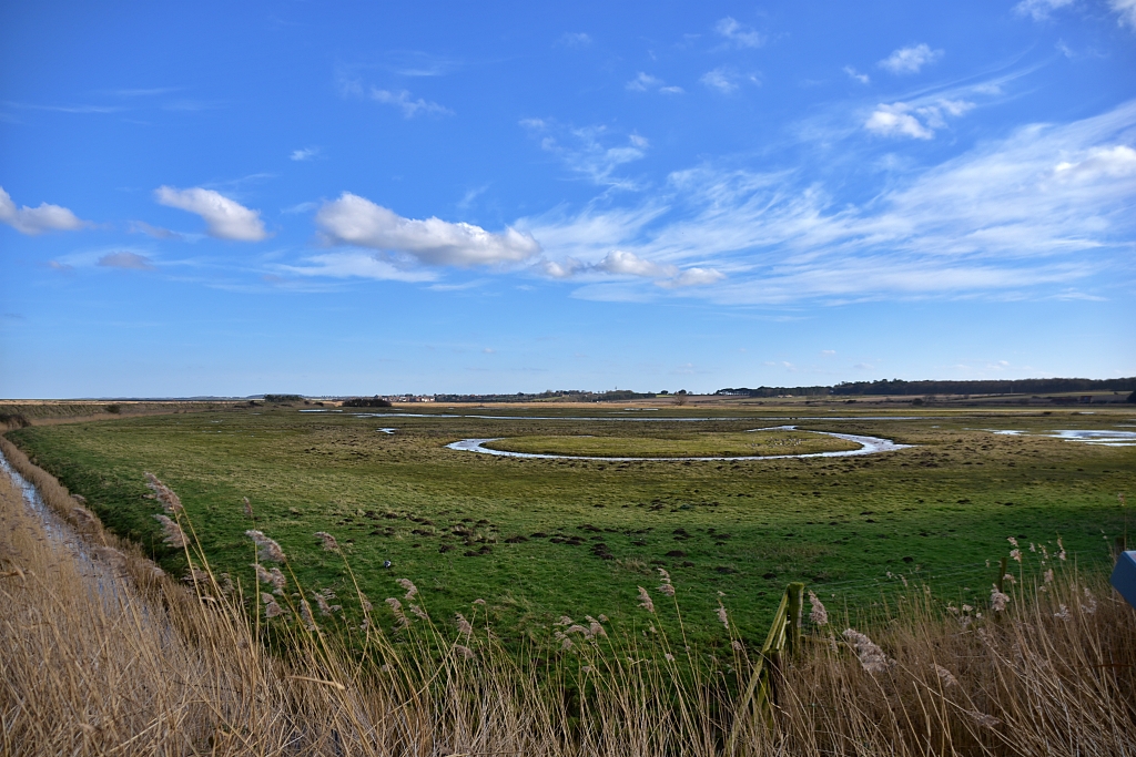 View over Holkham Nature Reserve