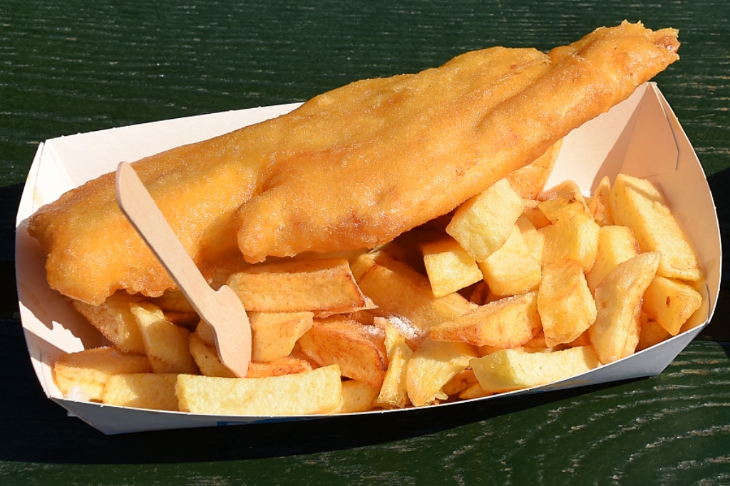 Tasty Fish and Chips in Hunstanton