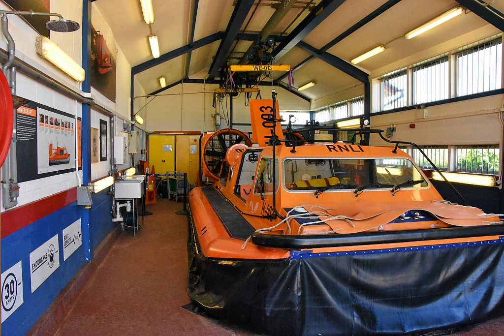 Inside the Modern Day RNLI Station in Old Hunstanton © essentially-england.com