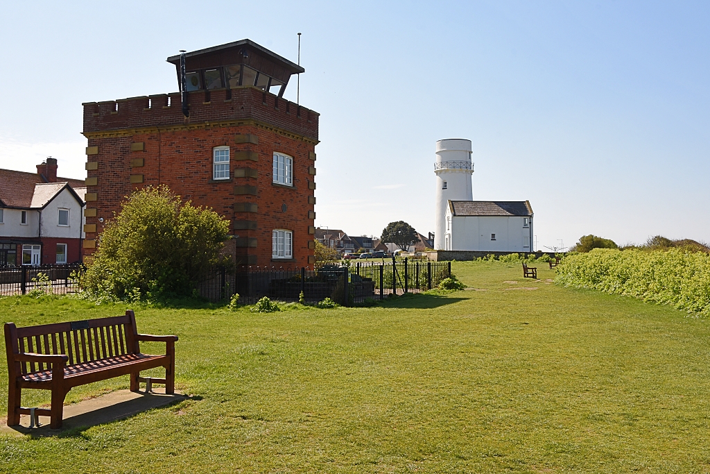 Hunstanton Lighthouse and Coastguard Lookout © essentially-england.com