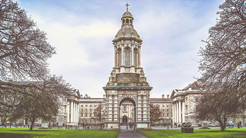Trinity College &copy; Dublin by K-Mitch Hodge on unsplash.com
