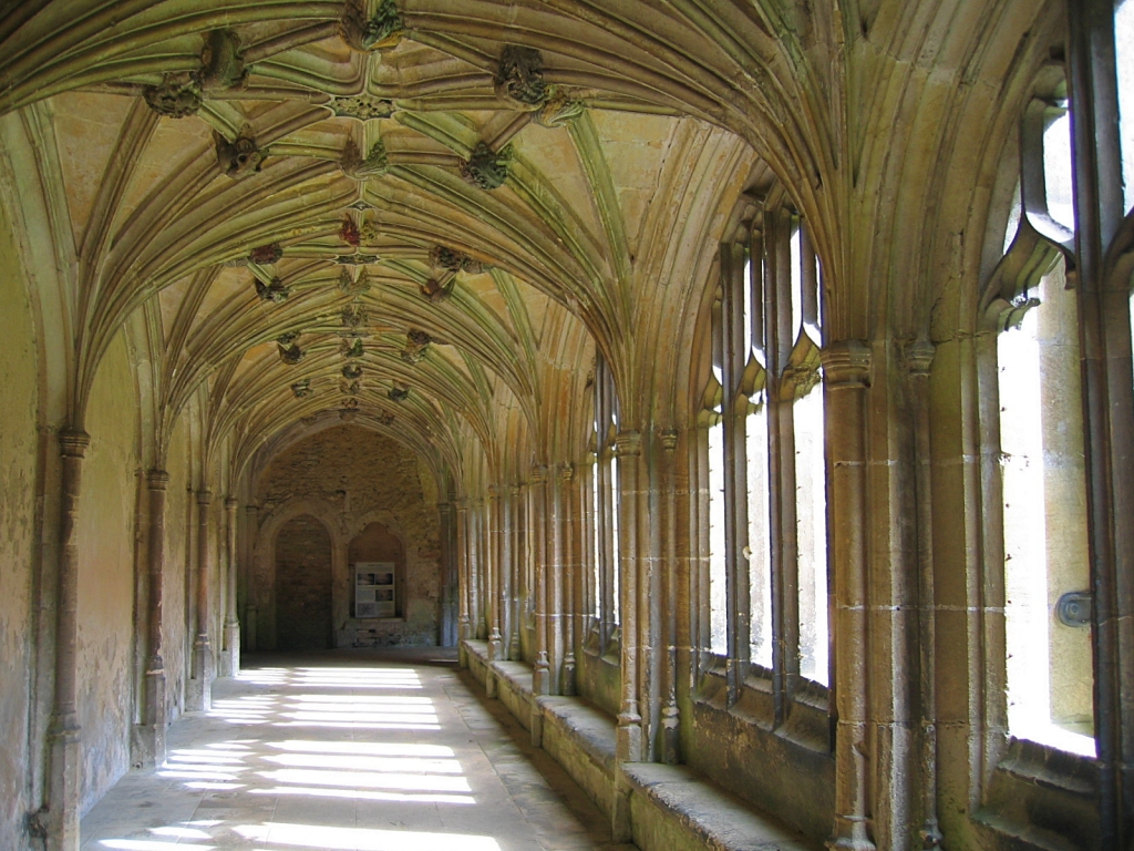 Lacock Abbey Cloisters © essentially-england.com