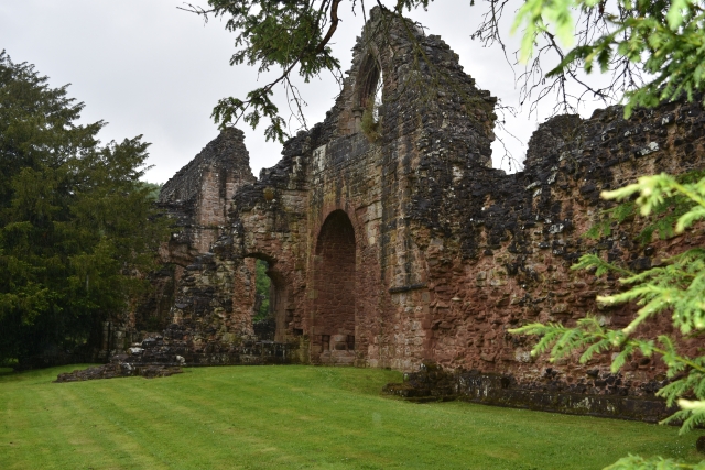 lilleshall abbey ruins in shropshire