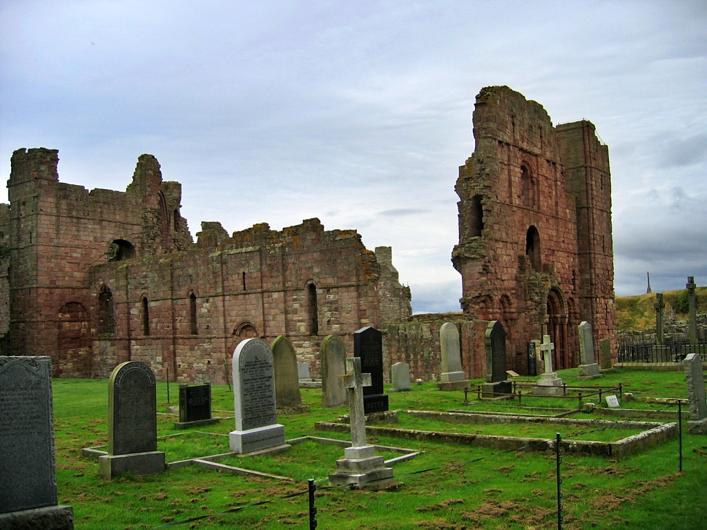 Our Finish Point of the St Oswalds Way - Lindisfarne Priory